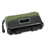 Cargar imagen en el visor de la galería, Humidor Vector Hard Case Green Black HC-200