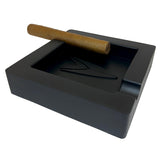 Cargar imagen en el visor de la galería, Cenicero Lotus Armstrong Silicon Black P/2 Puros