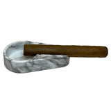 Cargar imagen en el visor de la galería, Cenicero Lotus Single Stick Melamina Marble White P/1 Puro