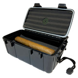 Cargar imagen en el visor de la galería, Humidor Lotus Travel Para 15 Puros Black
