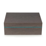 Cargar imagen en el visor de la galería, Humidor Zino Z80 Oak Negro &amp; Menta